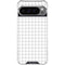 White Grid Google Pixel 10 Pro XL Clear Case